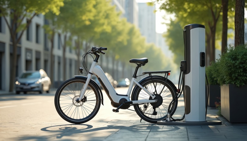 Modernes E-Bike