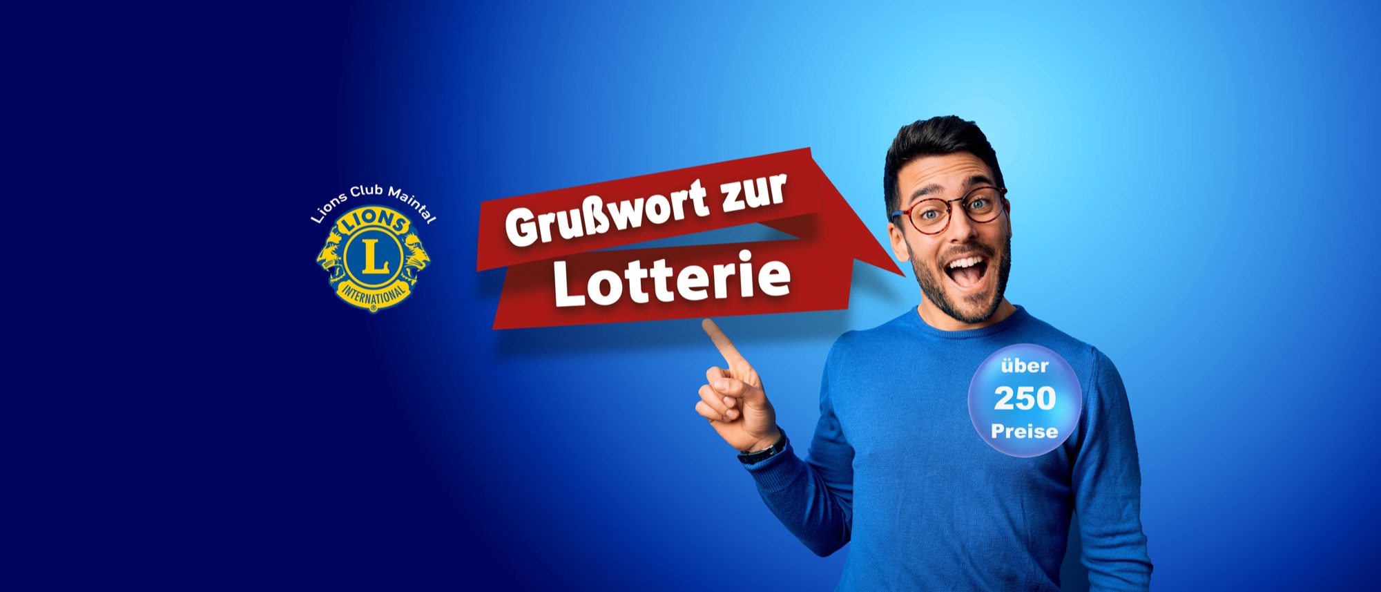 Grußwort zur Lotterie – Maintaler Lions Lotterie